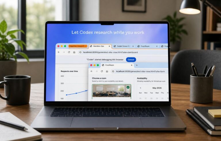 OpenAI تمنح Codex القدرة على العمل داخل متصفح جوجل كروم | البوابة التقنية