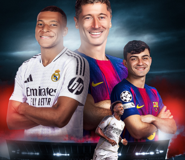 الليلة.. صراع اللقب يشتعل في كلاسيكو ريال مدريد وبرشلونة.. الموعد والقنوات الناقلة