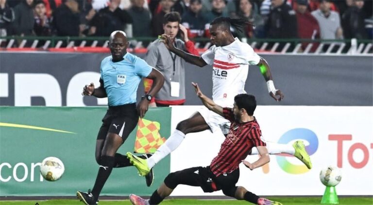 فيديو | سيناريو مثير وهدف قاتل.. اتحاد العاصمة يفوز على الزمالك في ذهاب نهائي الكونفدرالية فيديو | سيناريو مثير وهدف قاتل.. اتحاد العاصمة يفوز على الزمالك في ذهاب نهائي الكونفدرالية
