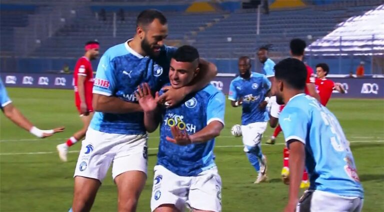 فيديو | كريم حافظ يسجل هدف بيراميدز الأول أمام زد