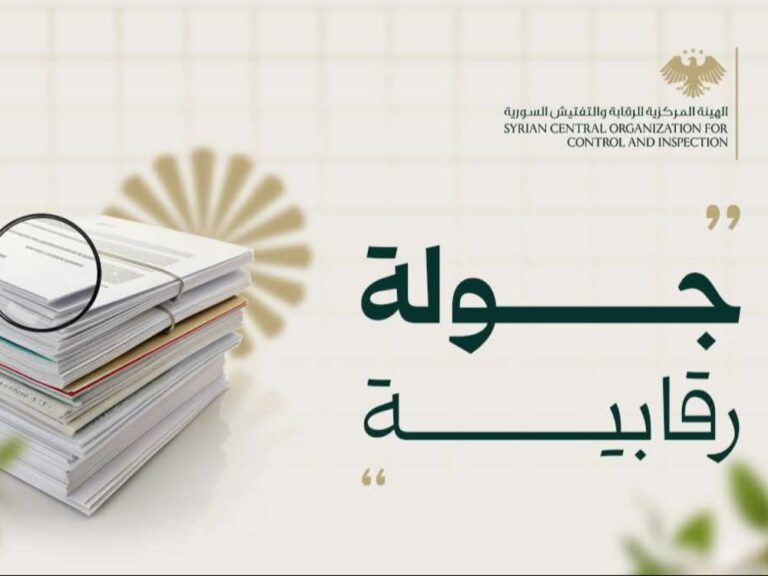 الرقابة والتفتيش تضبط مخالفات غذائية في صالات السورية للتجارة بدمشق وريفها