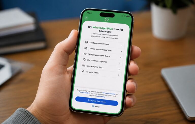 ميتا تبدأ إتاحة اشتراك "واتساب بلس" في هواتف آيفون | البوابة التقنية