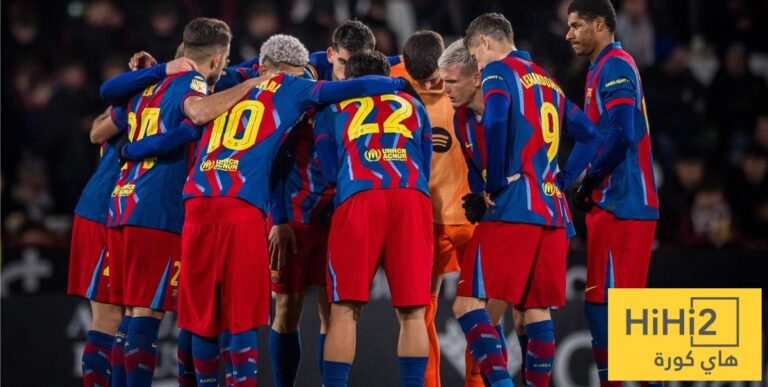 برشلونة يكسر القاعدة !