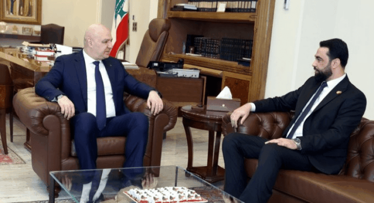 عون يبحث مع القائم بأعمال السفارة السورية في بيروت العلاقات الثنائية