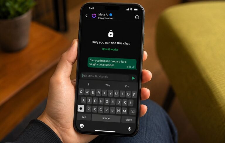 واتساب تضيف "وضع التخفي" لإجراء محادثات سرية مع Meta AI | البوابة التقنية