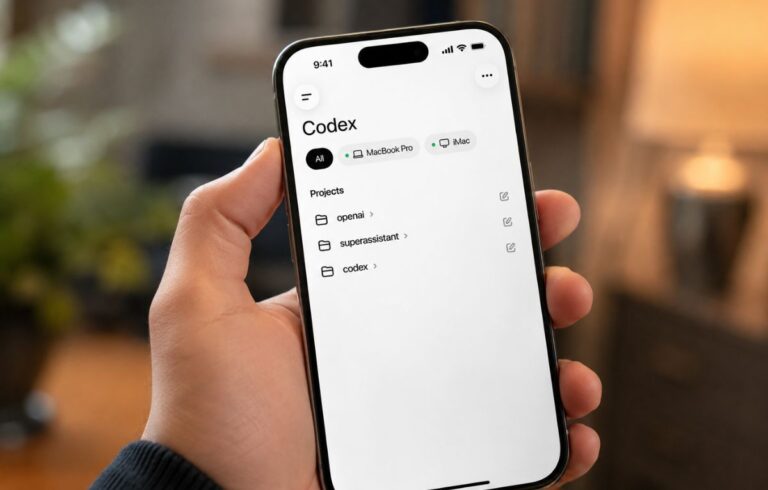 OpenAI تتيح الوصول إلى منصة البرمجة Codex عبر تطبيق ChatGPT في الهواتف | البوابة التقنية