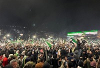 ساحة الامويين في ذكرى معركة ردع العدوان (موقع تلفزيون سوريا).