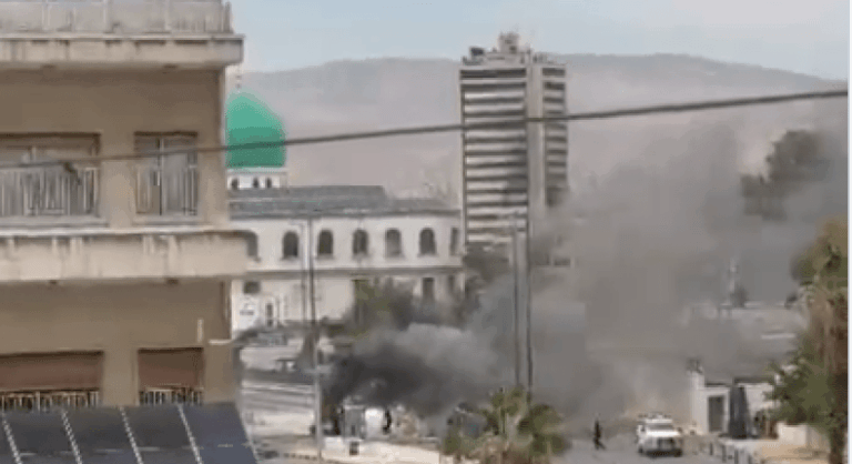 سماع دوي انفجار ضخم وإطلاق نار.. ما الذي يجري في العاصمة دمشق؟