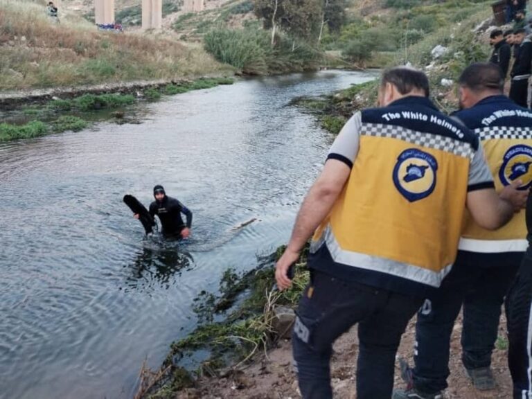 الدفاع المدني: وفاة ثلاثة أطفال غرقاً في كل من القنيطرة وحمص وحماة