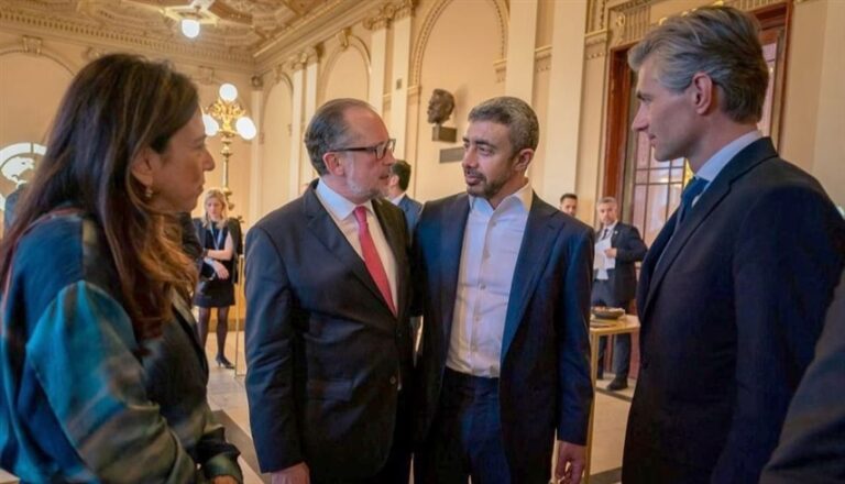 عبدالله بن زايد يختتم وفد الإمارات مشاركته في منتدى الأمن العالمي 2026 برئاسة عبدالله بن زايد.. وفد الإمارات يختتم مشاركته في منتدى الأمن العالمي