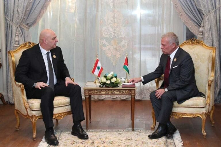 الرئيس عون والملك عبدالله الثاني يبحثان تثبيت وقف النار في لبنان ومساعدات أردنية للنازحين