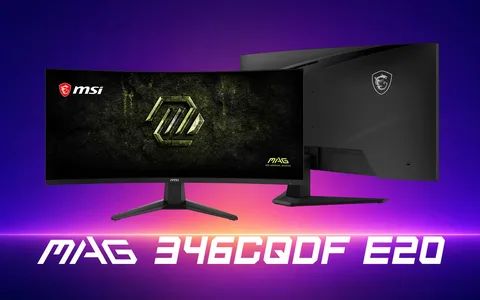 شاشة MSI MAG 346CQDF E20 الجديدة تدعم ألعاب مزدوجة الوضع بمعدل 400 Hz شاشة MAG 346CQDF E20 الجديدة من MSI تجلب ألعابا مزدوجة الوضع بمعدل 400 Hz للشاشات الاقتصادية فائقة الاتساع - التقنية بلا حدود