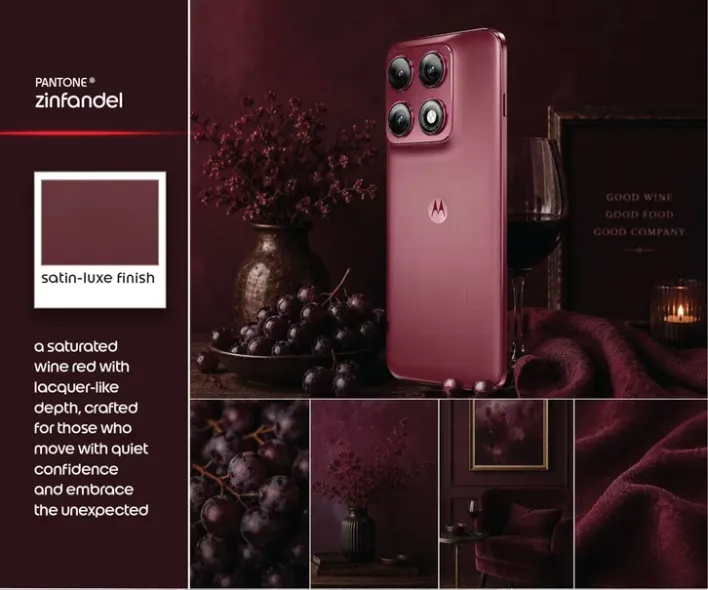 Motorola Edge 70 Pro ينطلق قريباً بأربع كاميرات ودقة 50 MP وثلاثة ألوان 1 Motorola Edge 70 Pro Back