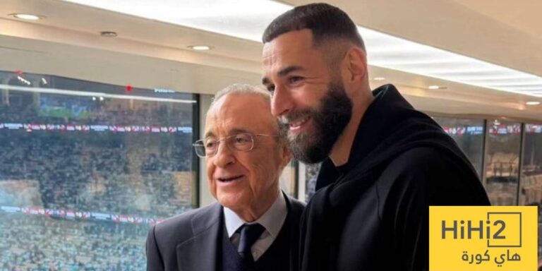 كيف سيؤثر دعم كريم بنزيما لفلورنتينو بيريز على مستقبل ريال مدريد؟ صورة : رسميا كريم بنزيما يدعم فلورنتينو بيريز في الانتخابات