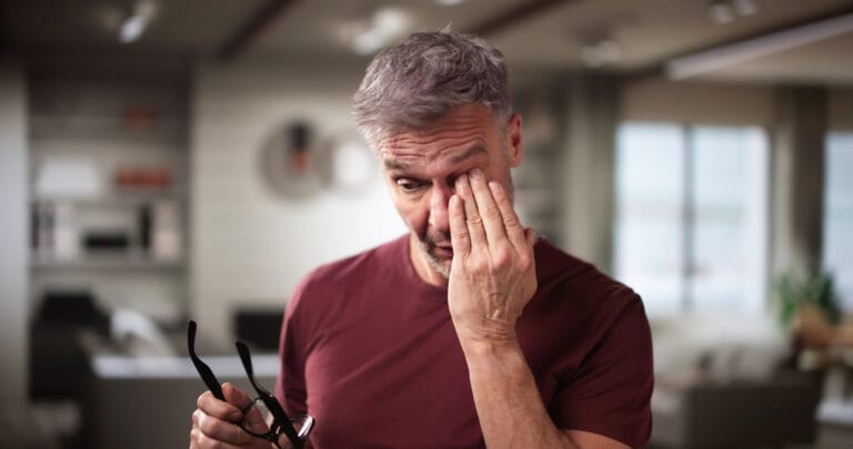 أضرار فرك العينين وتأثيره السلبي على صحة العيون ورفاهيتها مخاطر فرك العينين