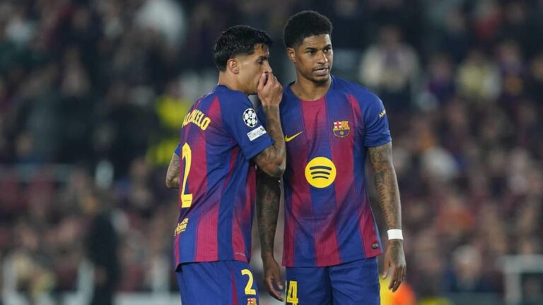 هل يواصل برشلونة تمسكه بكانسيلو وراشفورد في الموسم المقبل؟ موقف برشلونة من استمرار كانسيلو وراشفورد الموسم المقبل