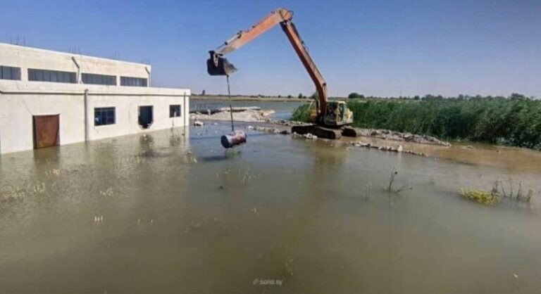 مياه دير الزور تنفي خروج محطة "الفرات العملاقة" عن الخدمة بشكل كامل