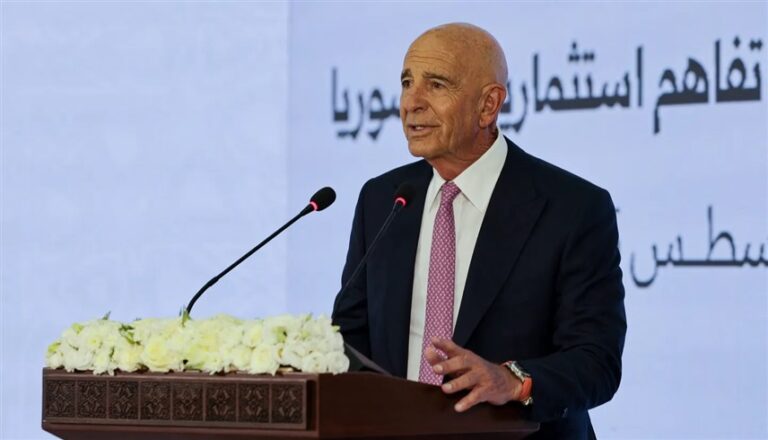 ترامب يعين براك مبعوثاً خاصاً لسوريا والعراق وسط توترات إقليمية معقدة المبعوث الأمريكي الخاص توم براك (أرشيف)
