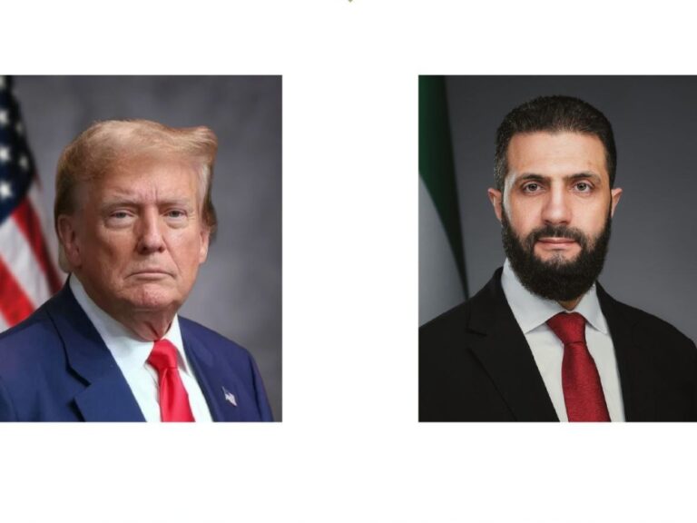 تعزيز التعاون المشترك: اتصال هاتفي بين الرئيس الشرع وترامب يثير الاهتمام الرئيس الشرع يبحث هاتفياً مع ترامب تعزيز التعاون المشترك