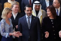 الشيباني وكايا كلاس في مؤتمر دعم سوريا 2025