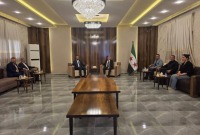 من اجتماع  محافظ الحسكة المهندس نورالدين أحمد مع المبعوث الرئاسي العميد زياد العايش - 05-04-2026 (محافظة الحسكة)