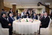 انطلاق حفل تكريم القضاة المنشقين عن النظام المخلوع في دمشق (سانا)