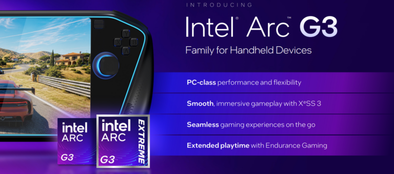 إنتل تطلق Arc G3 وArc G3 Extreme أول معالجات مخصصة لأجهزة الألعاب المحمولة #Computex2026 - التقنية بلا حدود