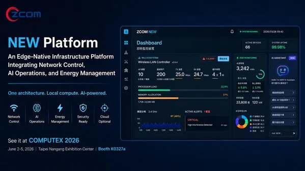Z-COM تطلق منصة اتصالات لاسلكية مبتكرة في معرض COMPUTEX 2026 Z-COM تكشف عن منصتها الجديدة للاتصالات اللاسلكية في #COMPUTEX2026 - التقنية بلا حدود