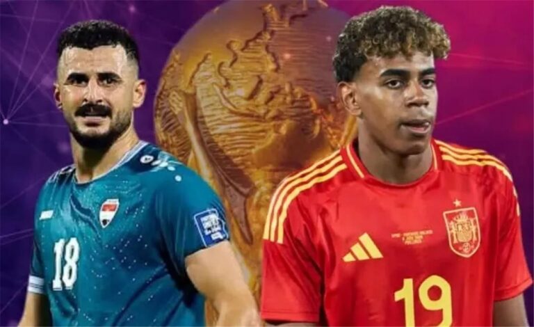 موعد والقنوات الناقلة لمباراة العراق وإسبانيا الودية.. والمعلق