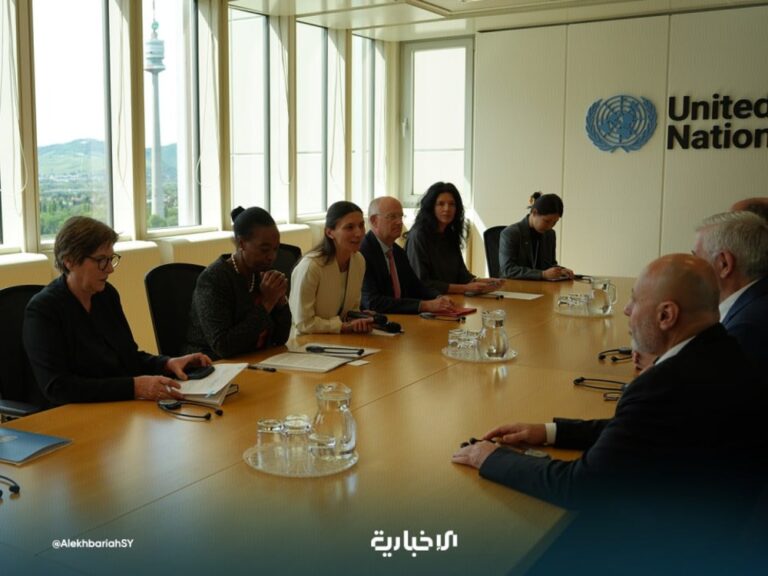 سوريا تتعاون مع الأمم المتحدة لتعزيز العدالة ومكافحة الفساد في فيينا وفد سوريا فيينا يبحث مع الأمم المتحدة تعزيز التعاون العدلي ومكافحة الفساد