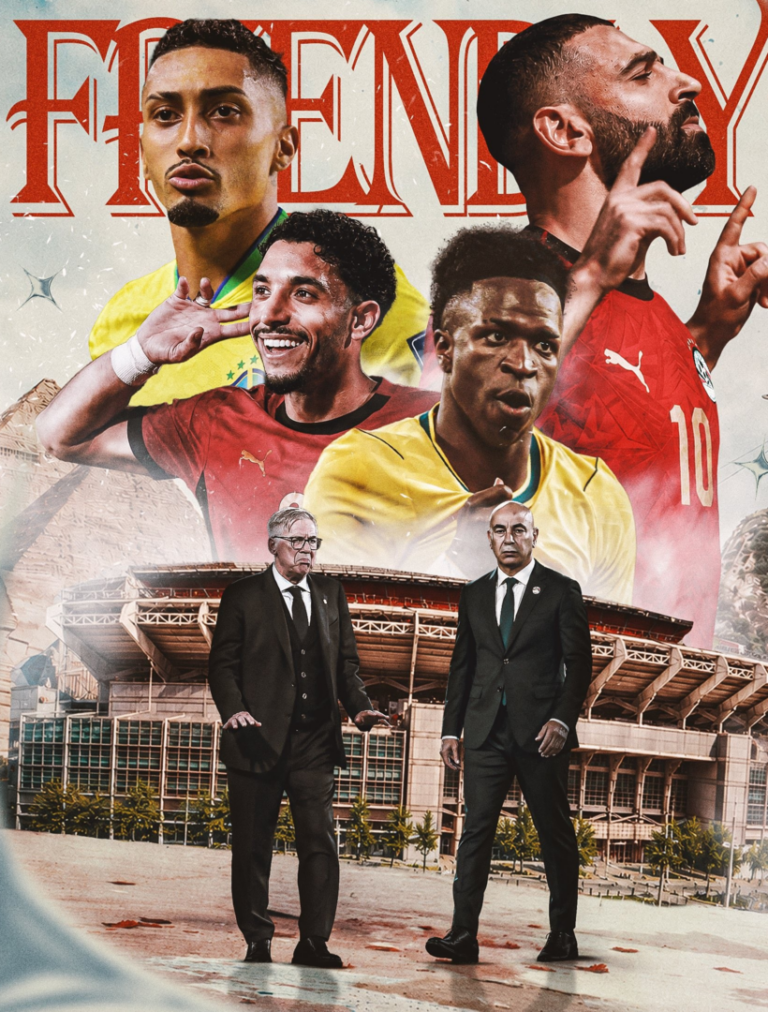 القنوات المجانية لمشاهدة مباراة مصر والبرازيل الودية قبل كأس العالم 2026 القنوات المجانية الناقلة لمباراة مصر والبرازيل الودية استعدادا لكأس العالم 2026