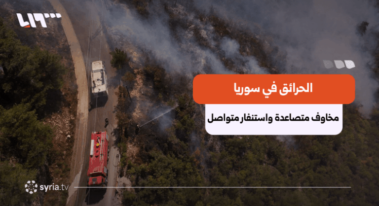 سوريا تستعد لموسم الحرائق: مخاوف المزارعين واستنفار الدفاع المدني مخاوف المزارعين واستنفار الدفاع المدني.. كيف تواجه سوريا موسم الحرائق؟