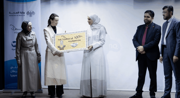 بمشاركة لطيفة الدروبي.. إطلاق برنامج للوقاية من سرطان عنق الرحم في إدلب