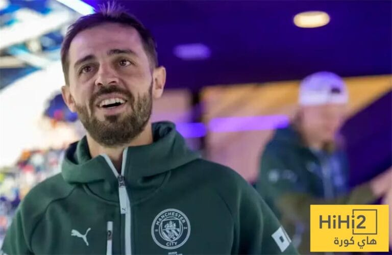 برناردو سيلفا يبدد آمال برشلونة في المنافسة على اللقب! برناردو سيلفا يربك برشلونة