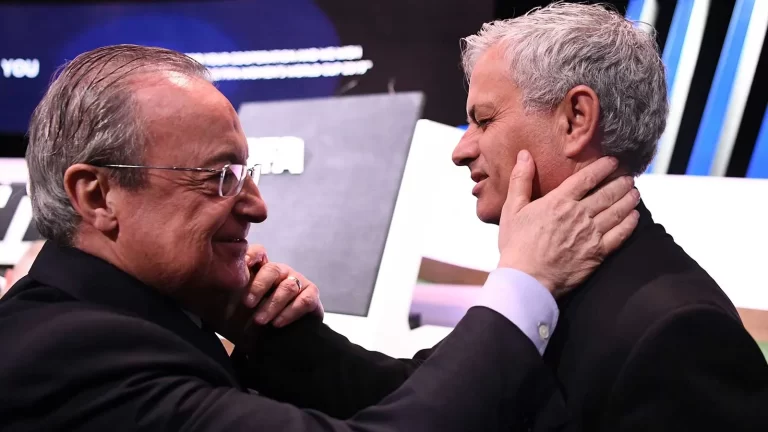 صفقة الـ 150 مليون تفتح معركة مبكرة بين بيريز ومورينيو في مدريد kooora logo