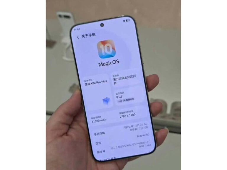 هاتف Honor X80 Pro Max يحقق سطوعاً قياسياً يتجاوز 10,000 نتس هاتف Honor X80 Pro Max قد يرفع سطوع الشاشة إلى مستوى غير مسبوق يتجاوز 10,000 نتس - التقنية بلا حدود