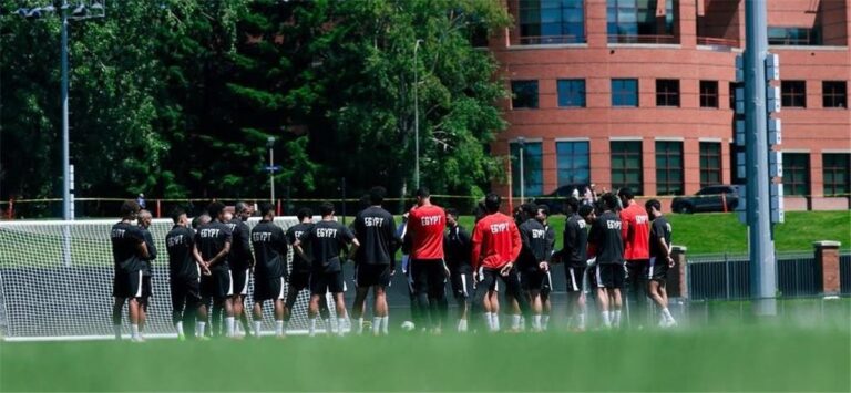 منتخب مصر يختتم تدريباته في سبوكين ويغادر إلى سياتل استعدادًا لمواجهة بلجيكا