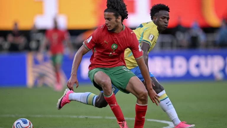 الإعلام الفرنسي يأسف خسارة بوعدي بعد عرض مذهل أمام البرازيل Brazil v Morocco: Group C - FIFA World Cup 2026