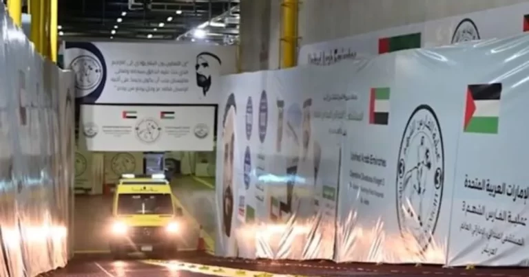 المستشفى الإماراتي العائم في العريش يستقبل 5 حالات جديدة من قطاع غزة
