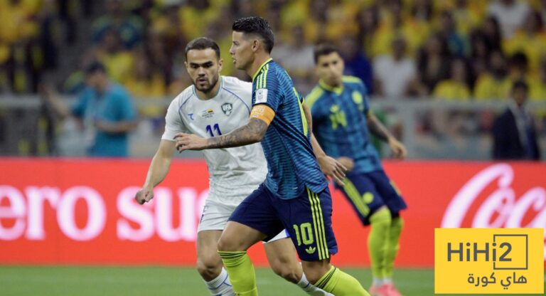 كولومبيا تتقدم 1-0 على أوزبكستان في نهاية الشوط الأول نهاية الشوط الأول بتقدم كولومبيا أمام أوزبكستان