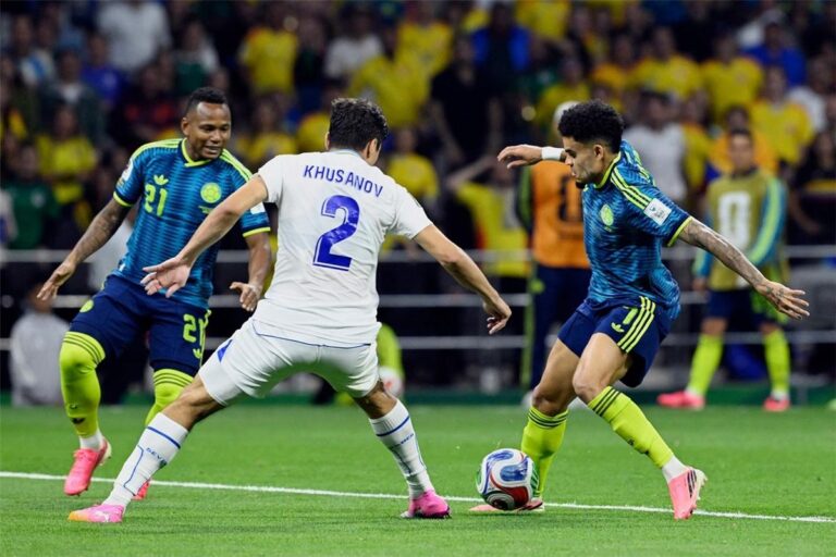 فوز كولومبيا على أوزبكستان بثلاثية يعزز صدارتها في كأس العالم فيديو | كولومبيا تفوز على أوزبكستان بثلاثية وتتصدر مجموعتها في كأس العالم