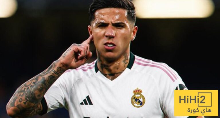 انزو فيرنانديز يساهم في انتصار ريال مدريد على منافسه في الدوري ريال مدريد حلم انزو فيرنانديز