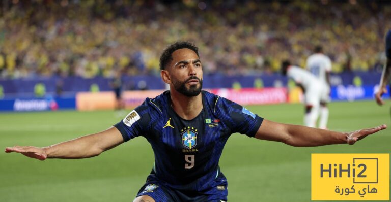 كونيا يضيف الهدف الثاني لصالح منتخب البرازيل