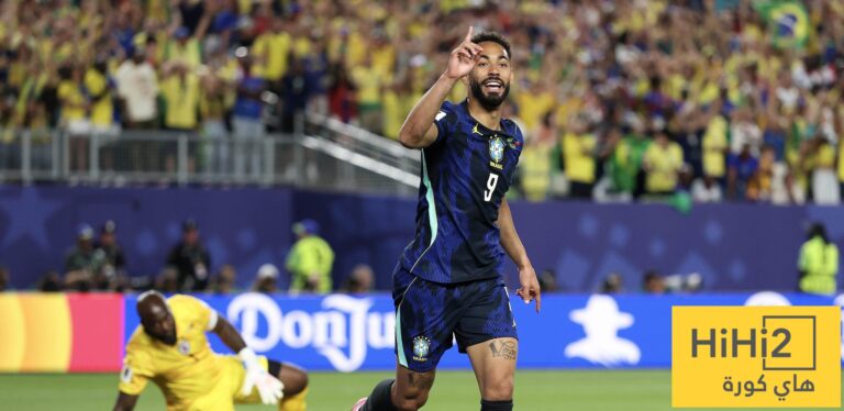 نهاية الشوط الأول بتقدم البرازيل أمام هايتي في كأس العالم