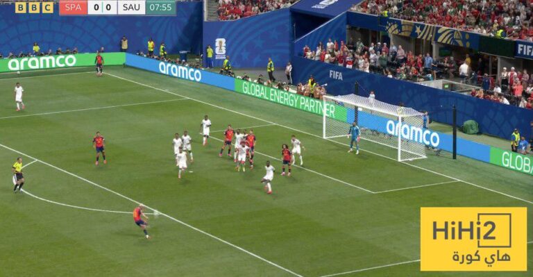 فرنسا تتفوق على السعودية في الشوط الأول من مباراة إسبانيا 1-0 اسوأ لاعب في الشوط الأول من مباراة السعودية وإسبانيا
