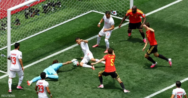 بلجيكا تؤجل حسم التأهل في المجموعة السابعة بتعادلها مع إيران في كأس العالم 2026 كأس العالم 2026: بلجيكا تتعادل مع إيران.. وتؤجل حسم التأهل في المجموعة السابعة