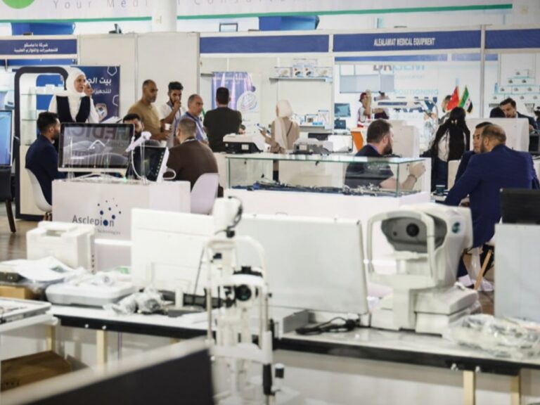 معرض الرعاية الطبية يتألق بدورته الـ19 في مدينة المعارض بدمشق انطلاق فعاليات معرض الرعاية الطبية بدورته الـ19 في مدينة المعارض بدمشق