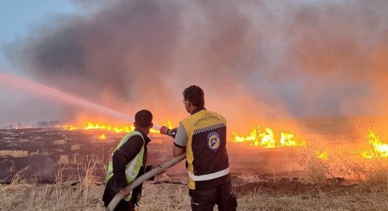 خاص| طوارئ الحسكة: إخماد آخر بؤرة للحرائق وخطر تجددها ما يزال قائما
