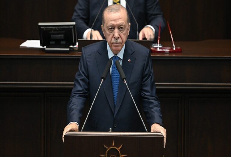 أردوغان يؤكد ضرورة تحقيق السلام في المنطقة رغم معارضة إسرائيل والمتطرفين أردوغان: السلام في المنطقة سيحل رغما عن إسرائيل ومتطرفيها