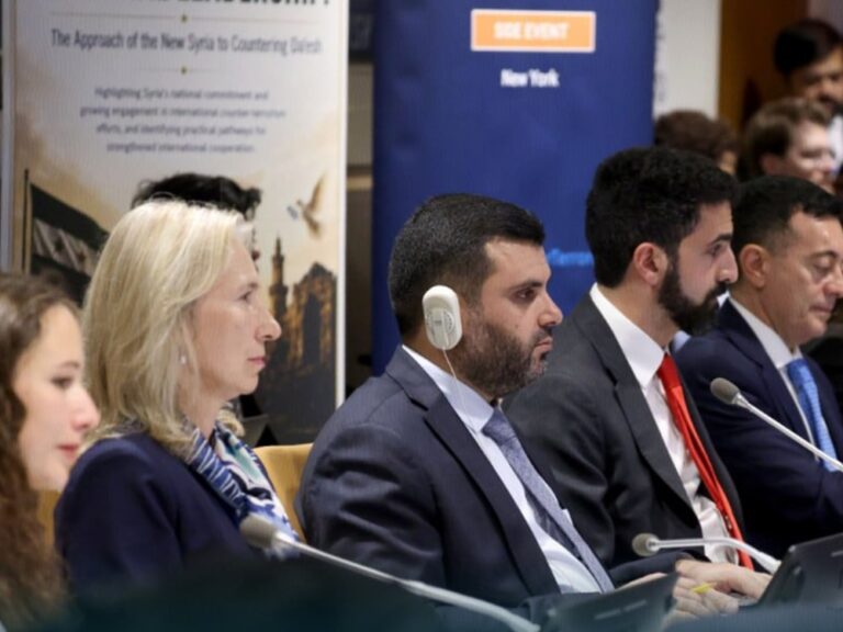 البعثة السورية لدى الأمم المتحدة تنظم فعالية حول نهج سوريا الجديدة في مكافحة داعش